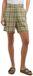 Barbour Orla Short Trousers Sage Green Tartan M Woman