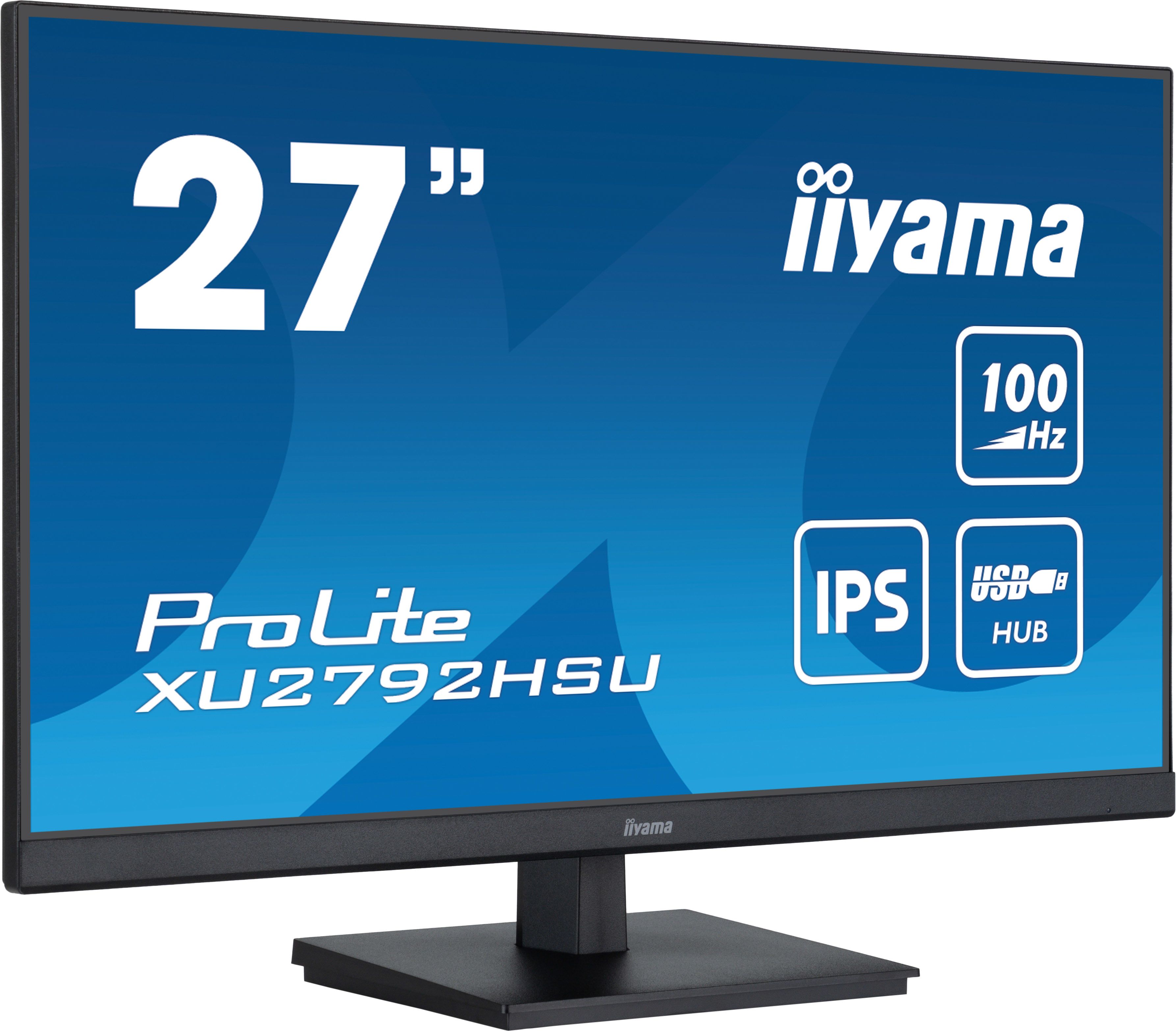 iiyama ProLite XU2792HSU-B6 27" Full HD IPS Monitor - 100Hz, USB-Hub
