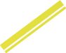 Foliatec Cardesign Sticker - Lines - neon geel - 150x5,8cm