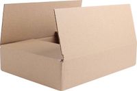 Merkloos / Sans marque Twepa B.V. Verzenddoos, enkele golf, bruin, ft 305 x 220 x 60 mm 25 stuks