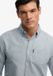 Superdry Chemise Oxford Essentielle à Manches Longues Homme Bleu Profond Chambray Coton XL