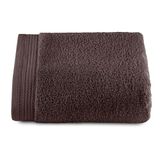 RIZO Top Towel - 1 douchehanddoek, grote douchehanddoek, badhanddoek, 100% gekamd katoen, 600 g/m², afmetingen 100 x 150 cm, bruin