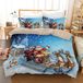 Set de literie de Noël avec motif de Noël