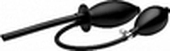 Mistress by Isabella Sinclaire Opblaasbare Klysma Buttplug - Zwart