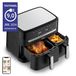 Tefal Dual Easy Fry & Grill EY9018 - 8.3L XXL Heteluchtfriteuse - Zwart