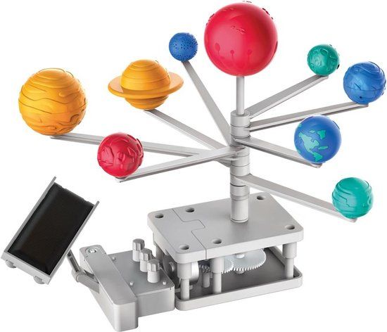 4M Kidzlabs Solar System - Planeten Bouwset Voor Kinderen - Zonnestelsel Kit - Vanaf 5 Jaar