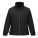 Portwest TK41 Charlotte Ladies Softshell (2L), Zwart, Grootte L