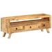 vidaXL TV-Lowboard 110x30x40 cm Massivholz Mango