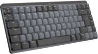 Logitech MX Mini Mechanical Wireless Keyboard - US International - Graphite/Grey