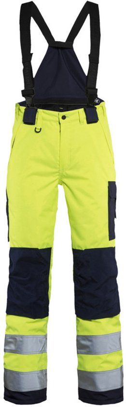 Blåkläder Dames Winterwerkbroek High Vis 7885-1977 - High Vis Geel/Marineblauw - C40
