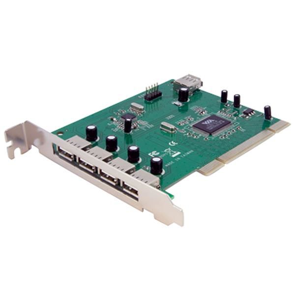 StarTech.com 7-poort PCI USB 2.0 Adapter Card