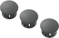 TRU COMPONENTS TC-HPR-22203 Blindstop Polyamide Zwart 100 stuk(s)