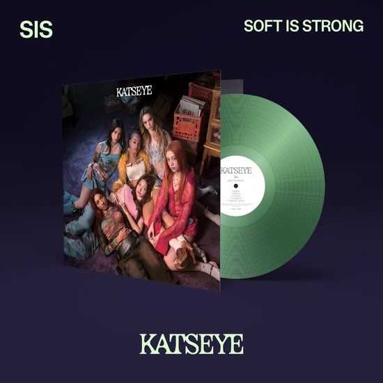 SIS (Soft Is Strong) - LP - Coloured Vinyl - Katseye - 30 augustus 2024 - K-pop - Colafles groen