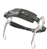 Kavalkade Hackamore paardenbit KavalBit Zwart Leer Unisex Volwassenen