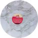FunCakes Cake Board Masonite Rond - Marmer Grijs - Ø25 cm / 5 mm