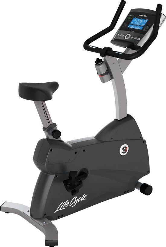 Life Fitness C1 GO Hometrainer - Antraciet - 13 Programma's - 20 Weerstandsniveaus