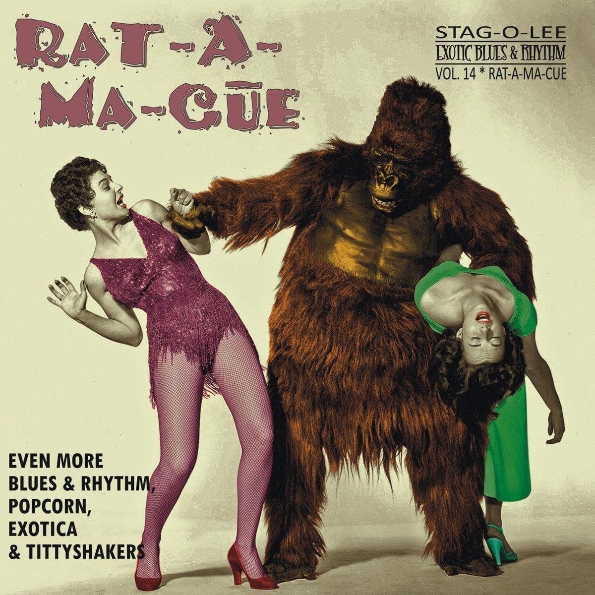 Sonic Rendezvous Various (Exotic Blues & Rhythm 14) - Rat-A-Ma-Cue (10\" LP)