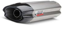 Mivv Suono Honda CBR 600 RR 2005-06 Uh.027.l7 Homologated Slip-On Exhaust Silencer Silver Stainless Steel / Carbon