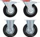 vidaXL 16 roues 125 mm