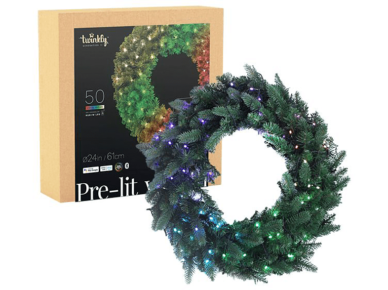 Twinkly Lichtkrans 50led Rgbw - Wreath