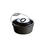 Lodge Dutch Oven - L8DO3 - 4.7 liter - Zwart - Gietijzer