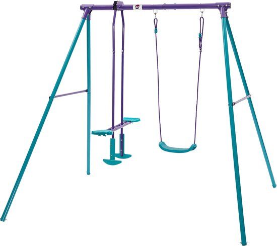 Plum HELIOS II Schommelset Metaal - Turquoise - 3-10 Jaar