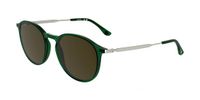 Lacoste L6061S Transparant groen 52/19/145 UNISEX Zonnebril