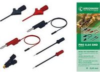 SKS Hirschmann PMS 0,64 SMD Meetsnoerenset Zwart, Rood 1 stuk(s)
