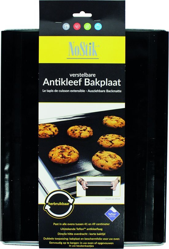 NoStik antikleef bakplaat 31 x 41 49 cm verstelbaar