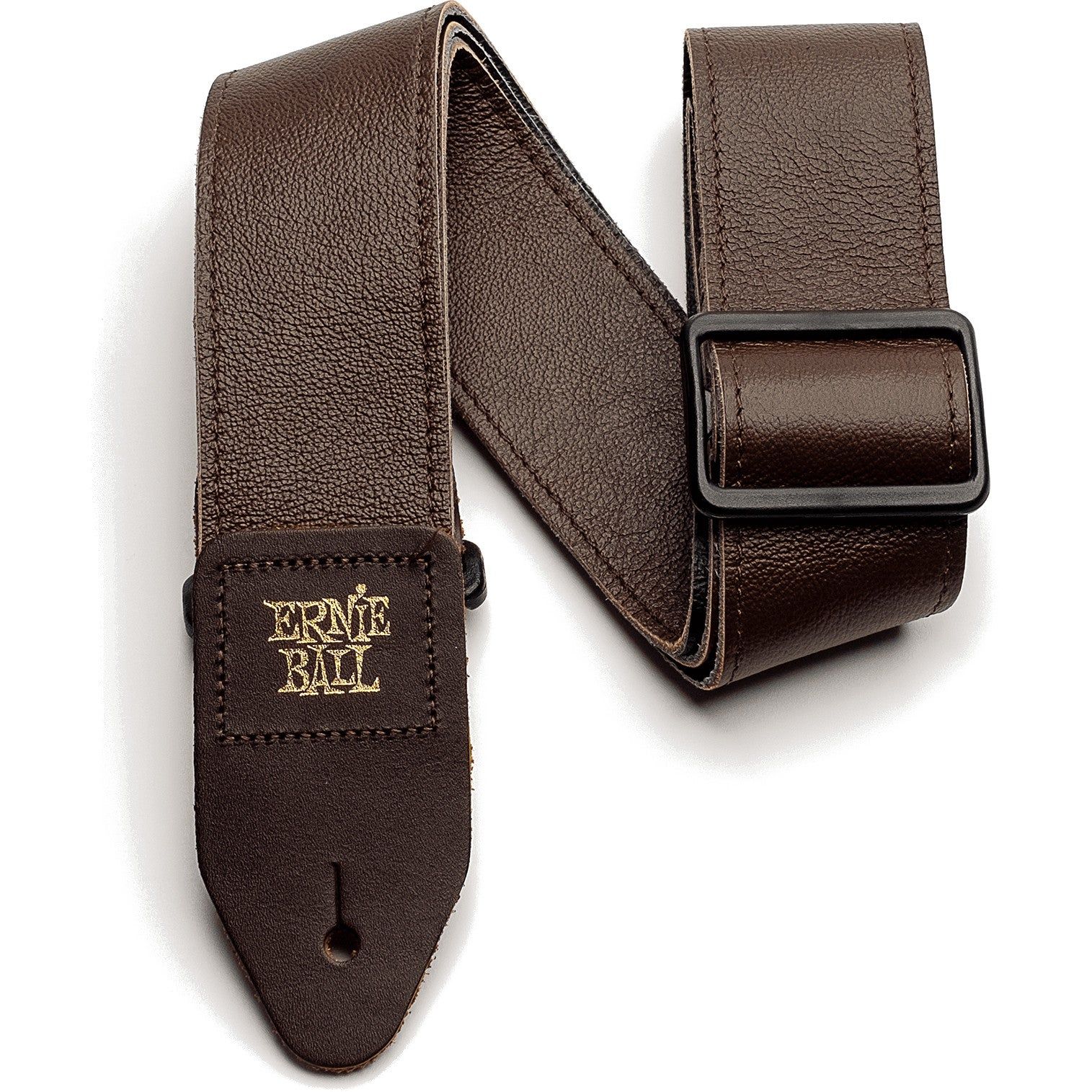Ernie Ball 4135 Tri-Glide Italian Leather Strap - Brown