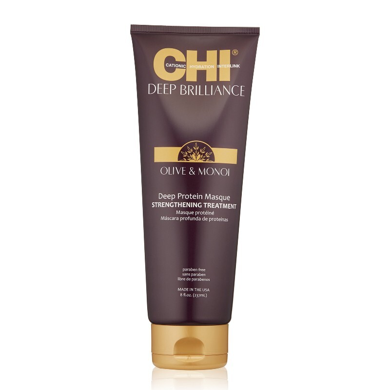 Chi Chi Deep Brilliance Deep Protein Masque - Posilujaca Pa(c)ae Pro Sucha(c) Poa!kozena(c) Vlasy 237ml