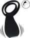 Shots BV Vibrating Cock and Ball Ring with Paw Stimulator - Noir