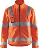 Blåkläder Softshell Werkjas High Vis Oranje Heren Maat L
