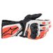 Alpinestars SP-8 V3 Gant de moto noir blanc rouge fluo taille L