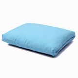 Samarali Savasana kussen – yogakussen en nekkussen – GOTS-gecertificeerd biologisch katoen, meditatiekussen met kapok vulling, 40x30x4.5 cm