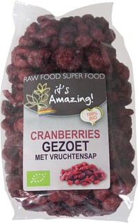 Its Amazing Its Amazing Cranberries Gezoet met Vruchtensap