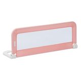 Safety 1st Portable Bed Rail, Bedhekje peuter, 18 maanden - 5 jaar, Bedhekje voor op reis, Mesh, Eenvoudig te plaatsen zonder boren, Automatische vergrendeling, Eenvoudig mee te nemen, Pink