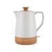 Maestro MR-076 bouilloire 1,8 l 1800 W Blanc, Bois
