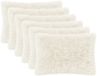 vidaXL Kussensloop 6 pcs heerlen wit 40 x 60 cm pv fleece