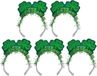 Merkloos 5x St. Patricks Day Diadeem/Haarband voor Volwassenen - Groen