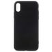 Apple Coque en TPU Mate Anti-Empreintes pour iPhone X, iPhone XS - Bleu Foncé