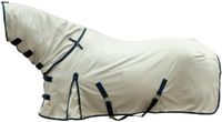 HKM Rain II Vliegendeken met afneembaar halsstuk Grijs 125