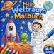 Kinder Malbuch 4-8 Jahre Weltall, Alien, Astronaut & Planeten