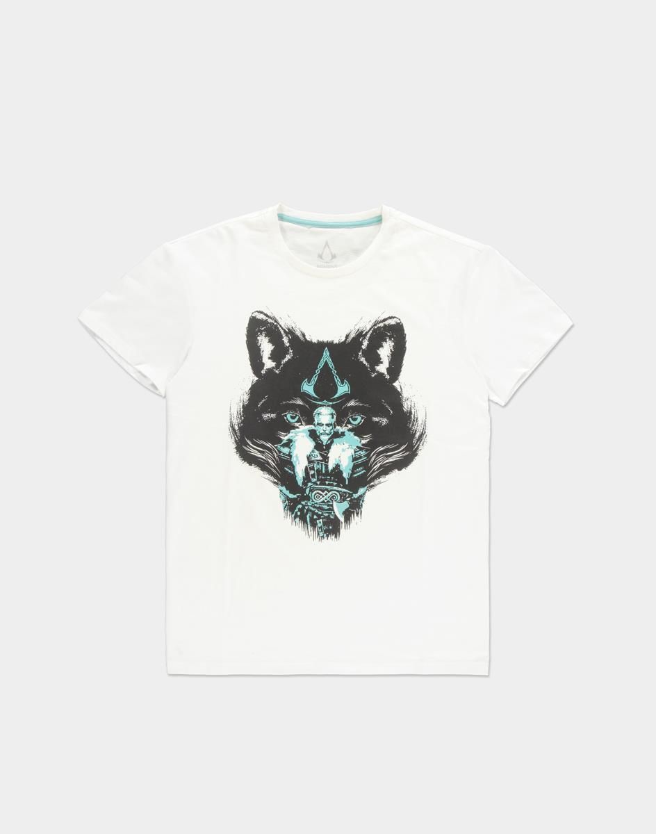 Difuzed Assassin's Creed Valhalla - Wolf - XL - Wit