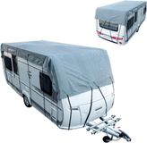 ProPlus Universele dakhoes voor caravan en camper - 6,5 x 3 meter - ademend en UV-gestabiliseerd - inclusief draagtas