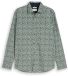 Tom Tailor - Chemise à manches longues - Homme - L - Vert - Coton