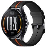 Xiaomi Watch Leather Strap Zwart-oranje