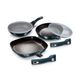 Berlinger Haus set van 3 pannen in graniet Metallic Line BH7049