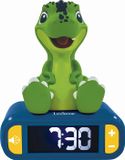 Lexibook Dinosaurus 3D Wekker met Nachtlampje en Geluiden - Multi Colour