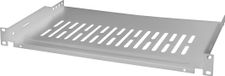 LogiLink SF1C40G Étagère de serveur 19 pouces, 1 U, montage fixe, 300 mm, gris